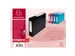 Boite de classement bouton pression dos 60mm PP noir