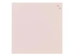 Glasmagneetbord Naga 45x45cm poeder roze