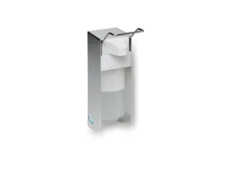 ontsmettingsmiddeldispenser,HxBxD 270x82x153mm,m. bak,aluminium - 2