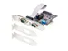 2-Port PCIe Seriële Adapter Kaart RS232/422/485