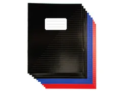 Schrift Kangaro A5 lijn 160 pagina's 60gr assorti pak à 10 stuks