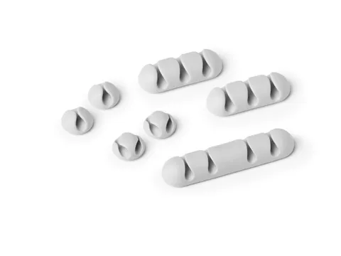 Durable Cavoline Kabel Clip Mix Grijs