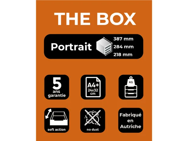 Ladenbox 5 Laden The Box Open Grijs Assorti