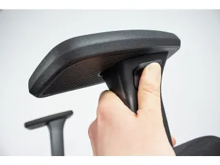 Bureaustoel EN1335 Linea Omnia 01/PT zwart/zwart met 3D armleuning - 8