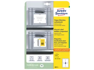 Avery Zweckform 8001 Voorbedrukte positioneeretiketten 120x80mm 20 st. - 4