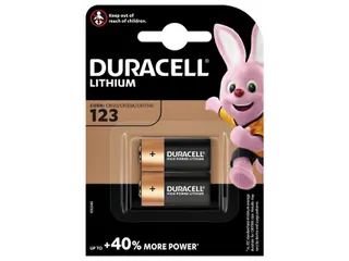Batterij Duracell Ultra 2x 123 Lithium Photo - 1