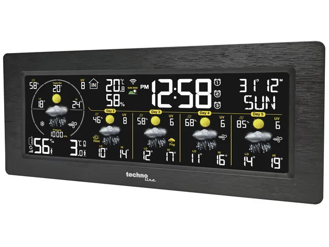 Station météo Technoline WD 3050 232x100x42mm noir avec 1 capteur ex