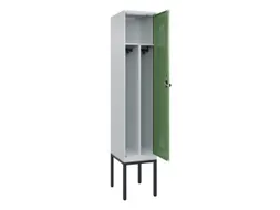 locker voor scheiding van kleding,HxBxD 2120x400x500mm,1vak