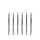Penseel Kangaro Serie 340 rond Nr. 10 synthetisch doos 6 stuks