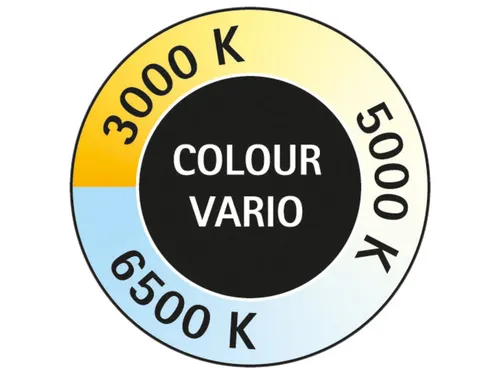 Bureaulamp MAUL Pearly LED voet dimbaar colour vario Wit