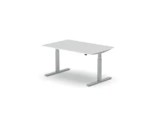 Elektrisch ihv bureau,HxBxD 650-1310x1400x900mm,blad wit - 1