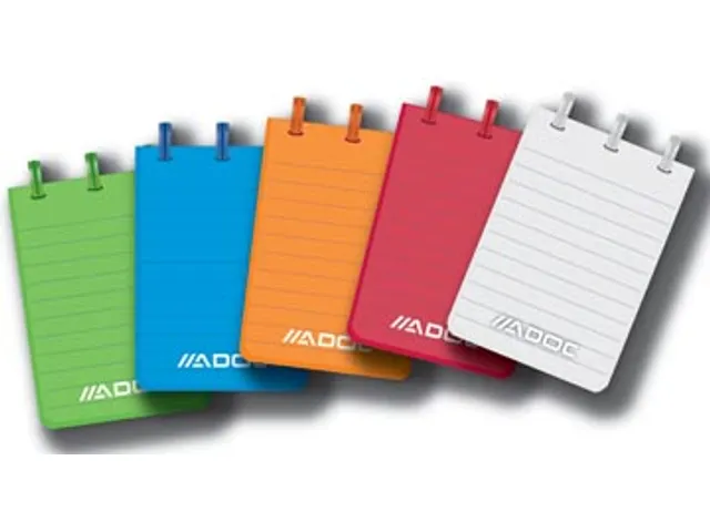 notitieboekje Colorlines, ft A7, gelijnd, assorti kleuren