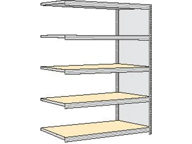 magazijnstelling,aanbouwveld,HxBxD 2000x1695x600mm,vakl. 250kg