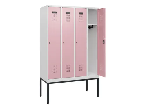 schoollocker,HxBxD 1950x1200x500mm,4vak,vak B 300mm,cil.-slot