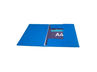 Elastomap Nature Future gekorreld glanskarton A4 600 g/m² blauw - 2