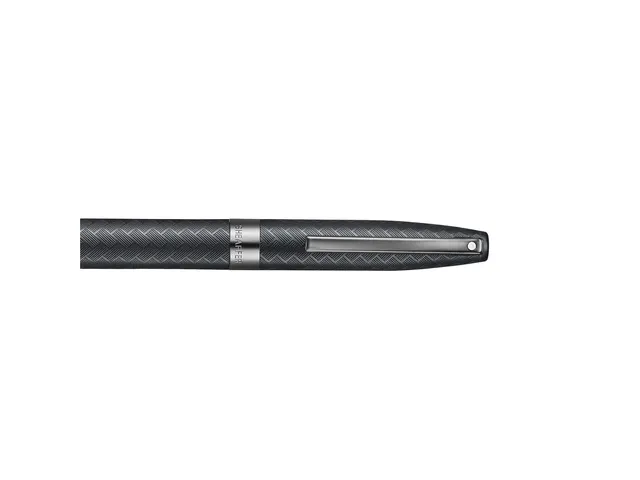 Balpen Sheaffer Legacy 9066 Chevron matte black, gun metal metal trims