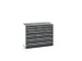Armoire À Tiroirs Coloris De Couvercle Tablette Façade Ral3004