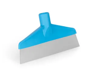 Vikan Hygiene Tafel- en Vloerschraper RVS Blad 245x70mm Blauw - 6