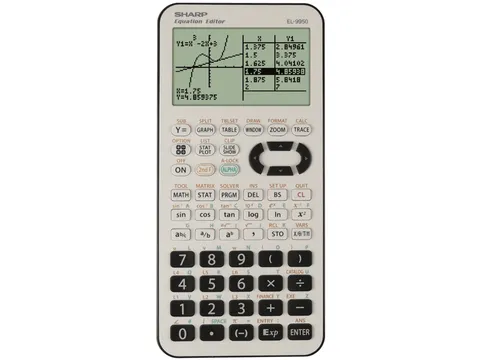 Calculator Sharp-EL9950G-BX creme wetenschappelijk