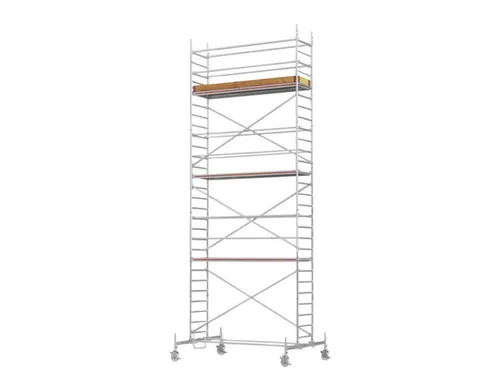 rolsteiger,reik H 8,6m,steiger H 7,82m,3platform(s),m. luik