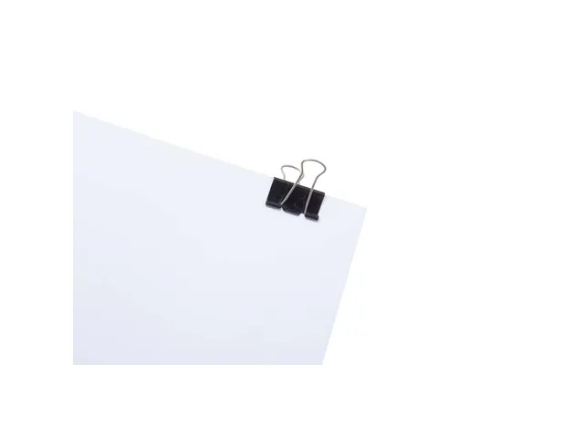 Papierklem MAUL 213 Foldback 32mm capaciteit 13mm zwart