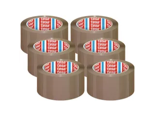 Tesa 4195 PP Verpakkingstape Bruin 50mmx66m - 2