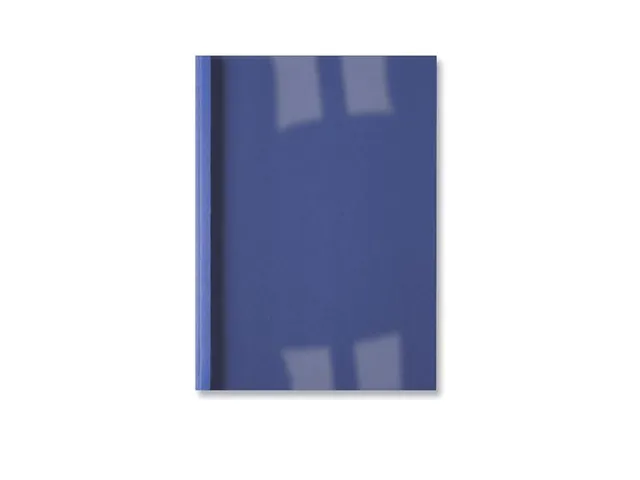 Thermische Omslag Gbc Linnen A4 3mm Donkerblauw