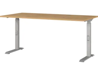 In hoogte verstelbaar bureau,HxBxD 680-910x1600x800mm - 1