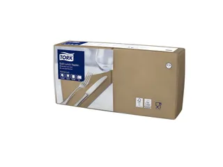 Tork 470000 Soft Lunchservet Advanced Biscuit 33x33cm - 1