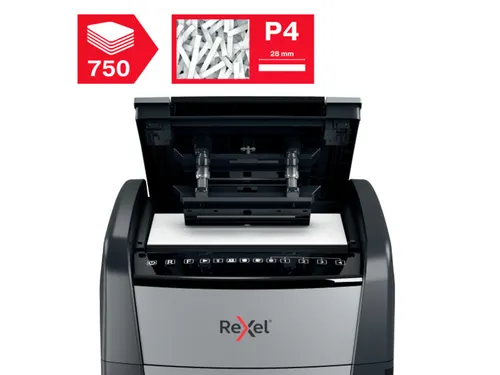 Papiervernietiger Rexel Optimum Auto 750X 4x30mm
