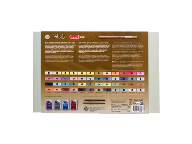 Kleurpotloden Bruynzeel 8840 Design pastel 48stuks assorti