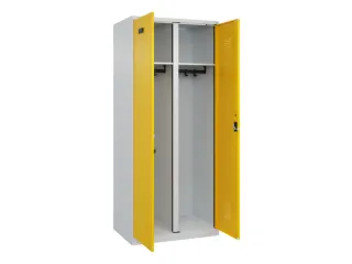 locker voor scheiding van kleding,HxBxD 1850x800x500mm,2vak - 1