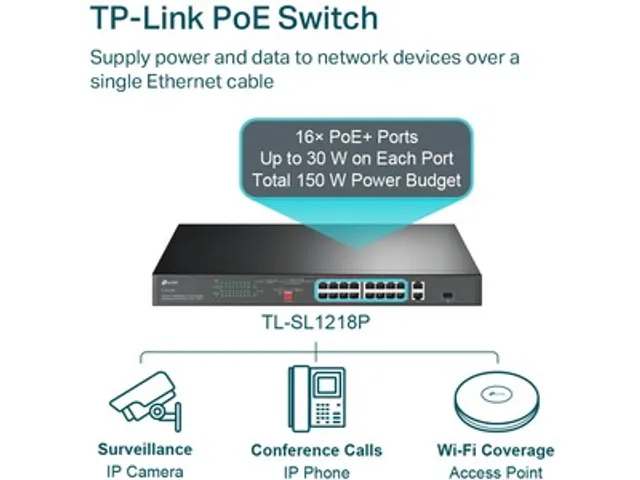 16-Poorts switch 10/100Mbps + 2-Port Gigabit Rackmount