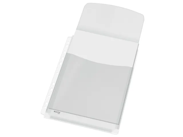 Showtas Leitz 4757 A4 11-gaats PVC 0.17mm glad met klep