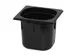 Caterchef Gastronorm bak 1/6 GN 150mm polycarbonaat zwart