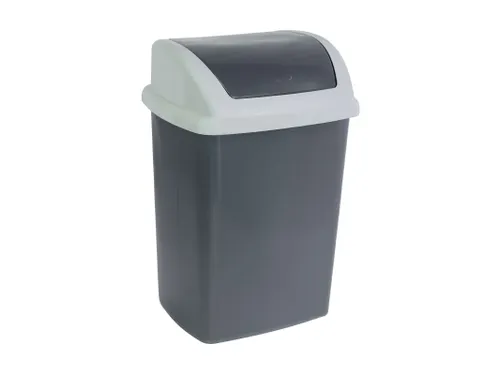 MAUL Afvalemmer MAULswing 24 Liter Grijs