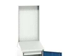 lessenaarkast met achterwand 2000x525x550mm 1 legbord RAL7035+RAL5010