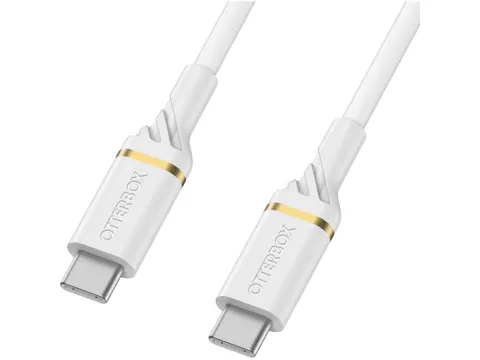 OtterBox Standaard Datatransferkabel USB-C naar USB-C 2m wit