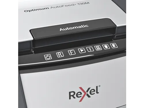 Papiervernietiger Rexel Optimum Auto+ 130M snippers 2x15mm