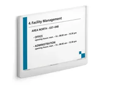Durable Deurbordje CLICK SIGN A5 liggend Wit