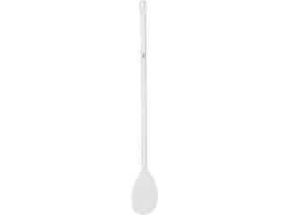 Hygiene 7010-5 roerspatel wit PP dicht blad 16x27cm steel 120cm - 1