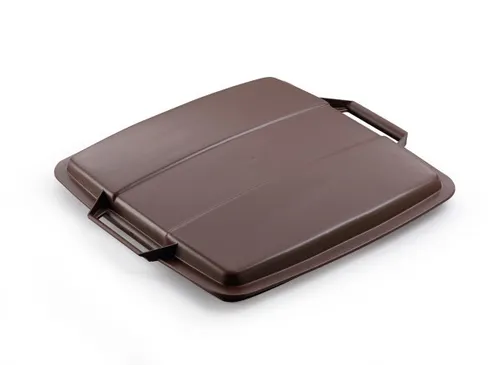 Durable Durabin 90 Liter Deksel Bruin