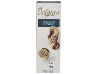 Chocolade The Belgian zeevruchten romige vanille vulling 65 gram - 1