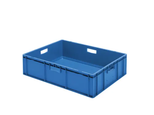 Euronorm-stapelbak 78liter 210x800x600mm Wanden/bodem Gesloten Blauw