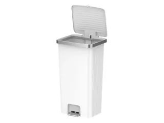 Hana 2 Pedaalemmer 90 liter Wit - 2