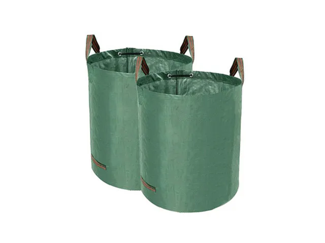 Tuinafvalzak TerCasa groen PP 272 liter 67x76 cm 2 stuks