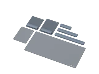 Polssteun Fellowes Breyta palm blauw 6x18cm - 7