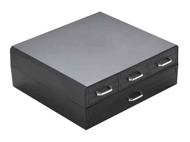 Koffiecapsulehouder BRASQ CD400 4 lades Zwart