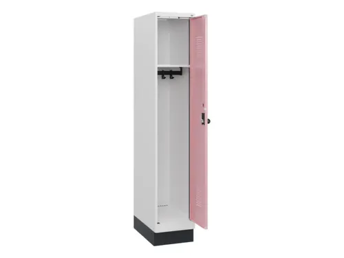 schoollocker,HxBxD 1630x300x500mm,1vak,vak B 300mm,draaigrendel,sokkel