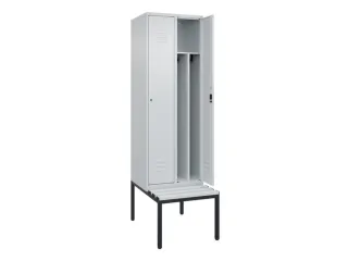 locker voor scheiding van kleding,HxBxD 2120x600x815mm,2vak - 2